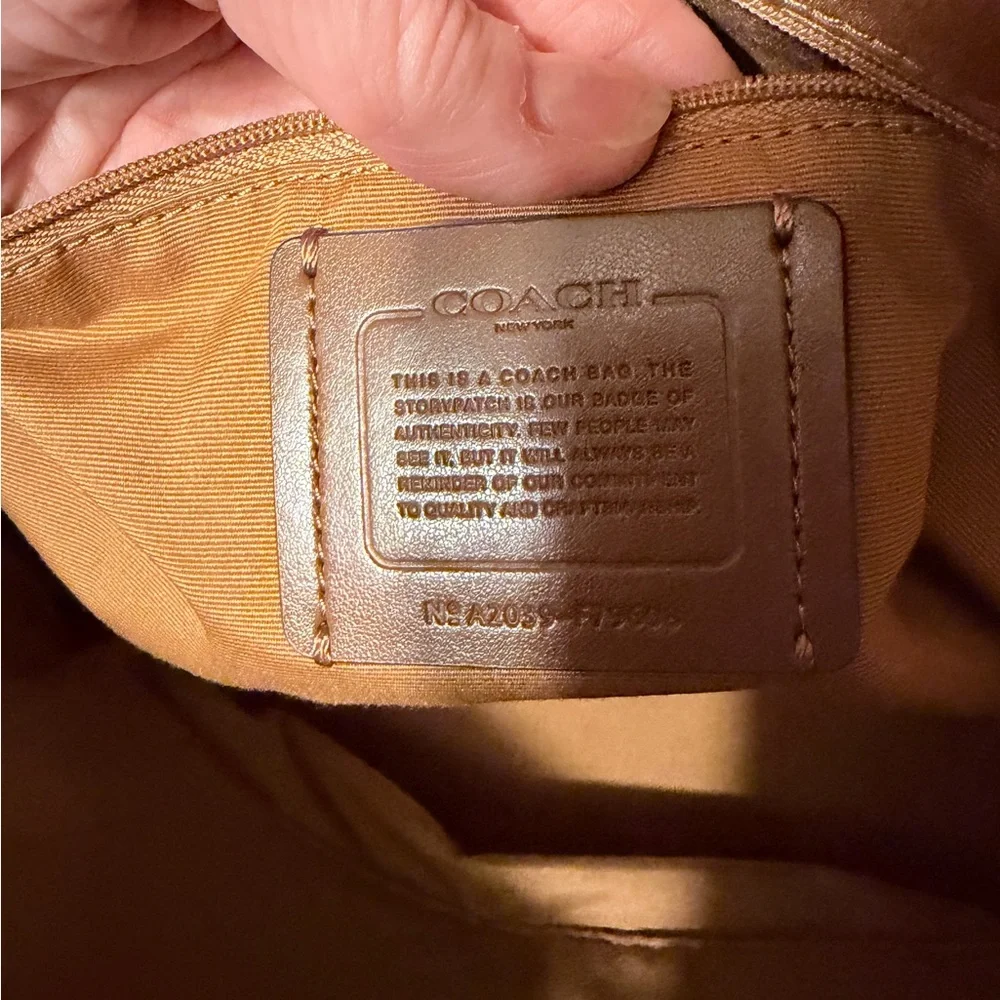 Coach cream Leather Tote Bag - Coach - Picture 4 of 9